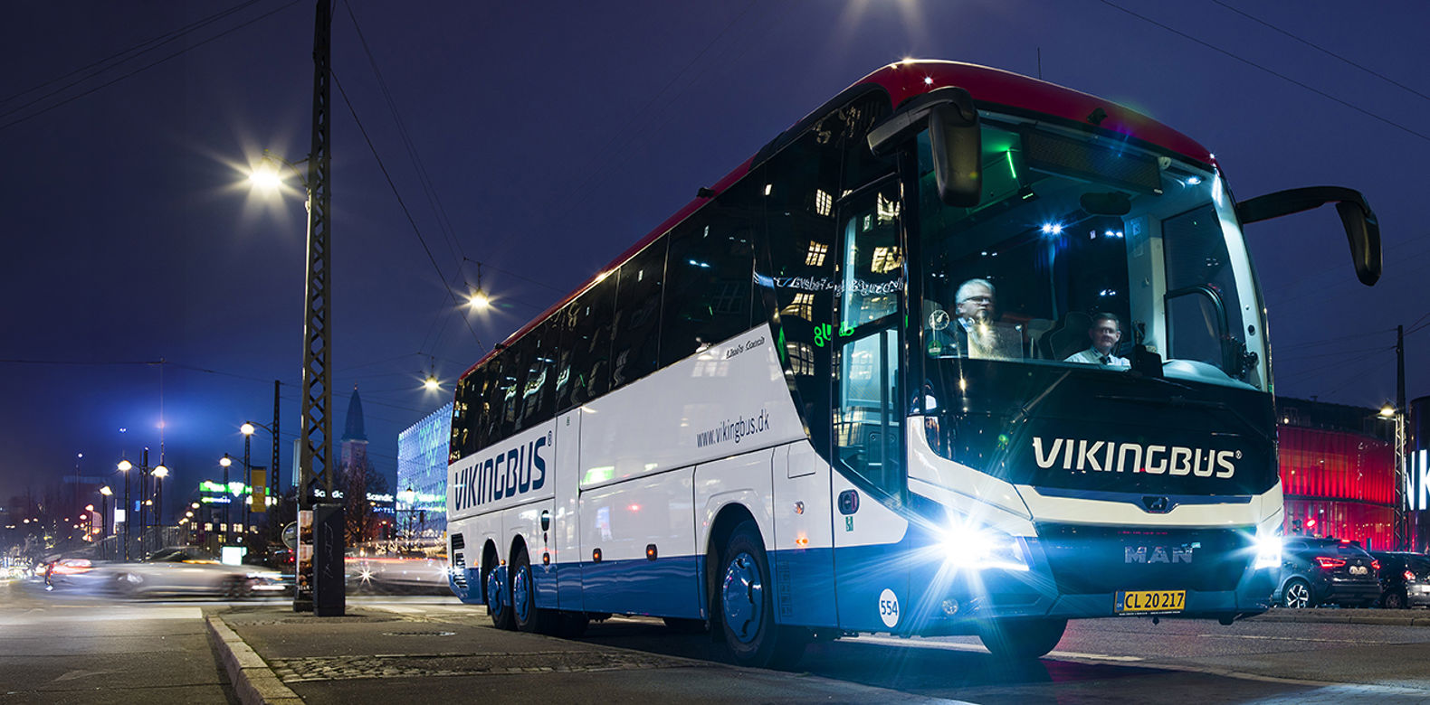 LessorLøn customer case in Transport & logistics. Vikingbus and Cepheo