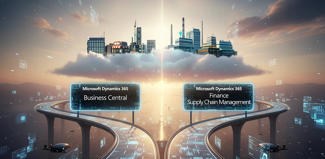 Cepheo guide: Business Central vs Finance & Supply Chain Management.